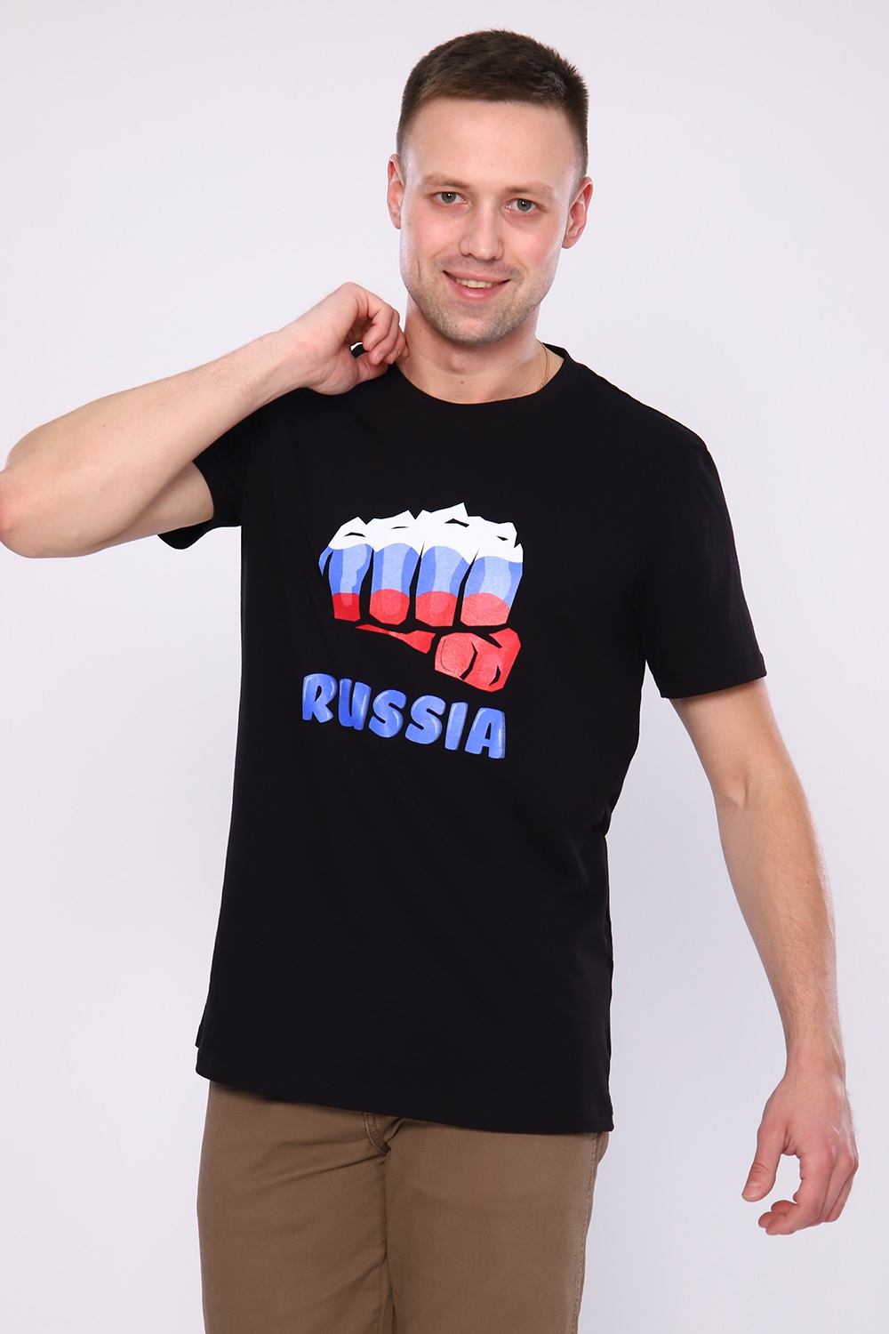 Футболка мужская "Russia"