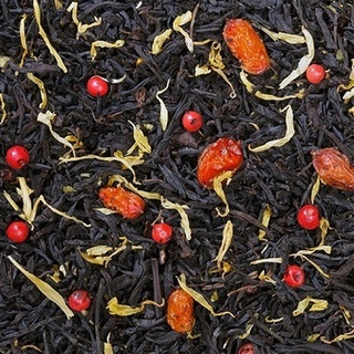 Чай "Миледи" чёрный с ягодами и специями