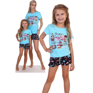 Пижама детская "Пончик" (футболка , шорты)