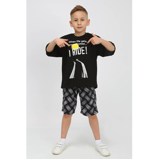 Костюм с шортами для мальчика "Лиaм" (шорты,футболка)