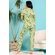 Пижама женская с начесом "Авокадос" (брюки,кофта)