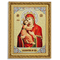 Икона гобеленовая "Владимирская Богоматерь" в багете